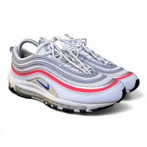 Nike Air Max 97 Essential Flash Crimson Silver CZ6087-101 Women Size 10 Sneakers